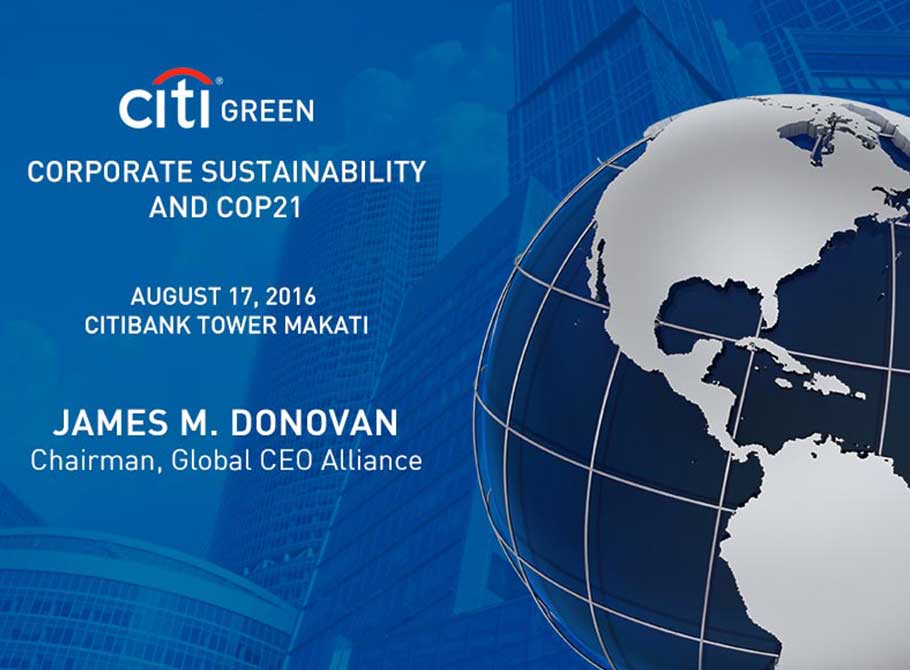 Impact Investing Leader to Keynote Citigroup’s Green Talk